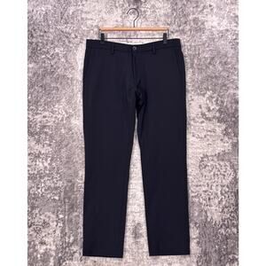 Barena Venezia Pants 50 / 34 x 30 Mens Blue Wool Twill Trouser Flat Front